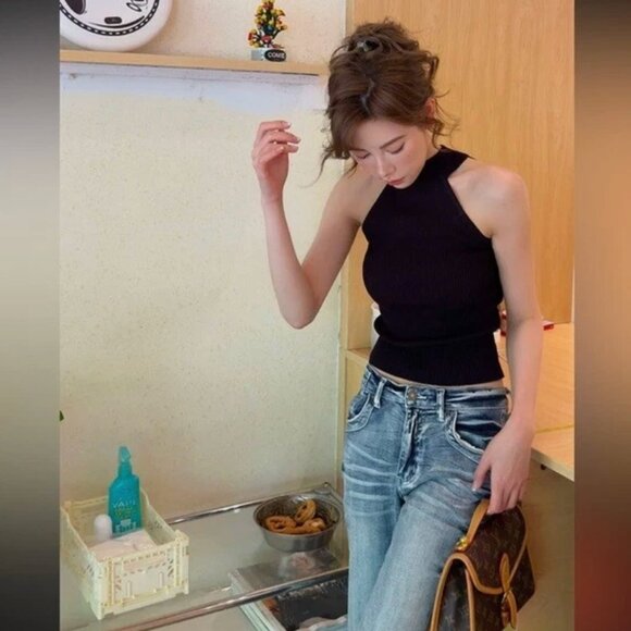 AURA Bundle Set of 5 Cropped Athletic Tank Tops - NWOT XS/S - Picture 12 of 12